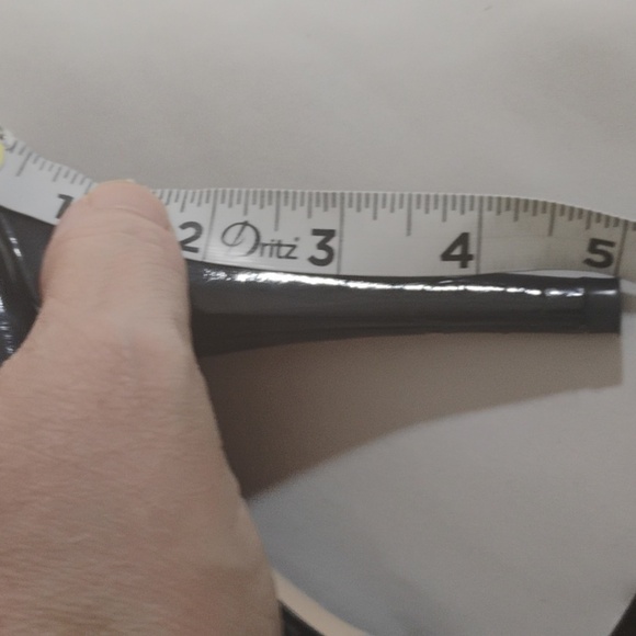 JustFab Black Peep-Toe Platform Heels - Picture 13 of 13